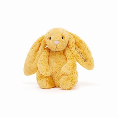 Jellycat Bashful Sunshine Bunny Medium Australia | 749513WCN